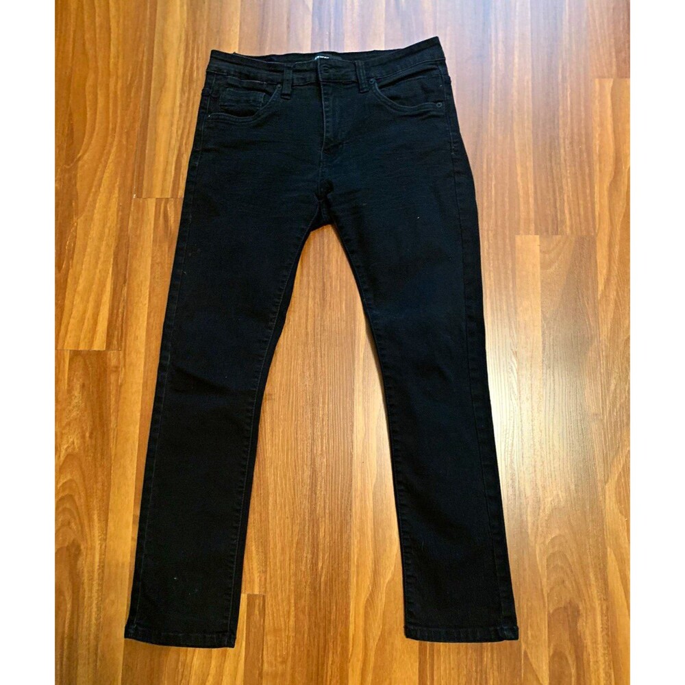 Kenneth Cole New York Men’s Black Slim Skinny Dark Wash Denim Jeans Size 32/30